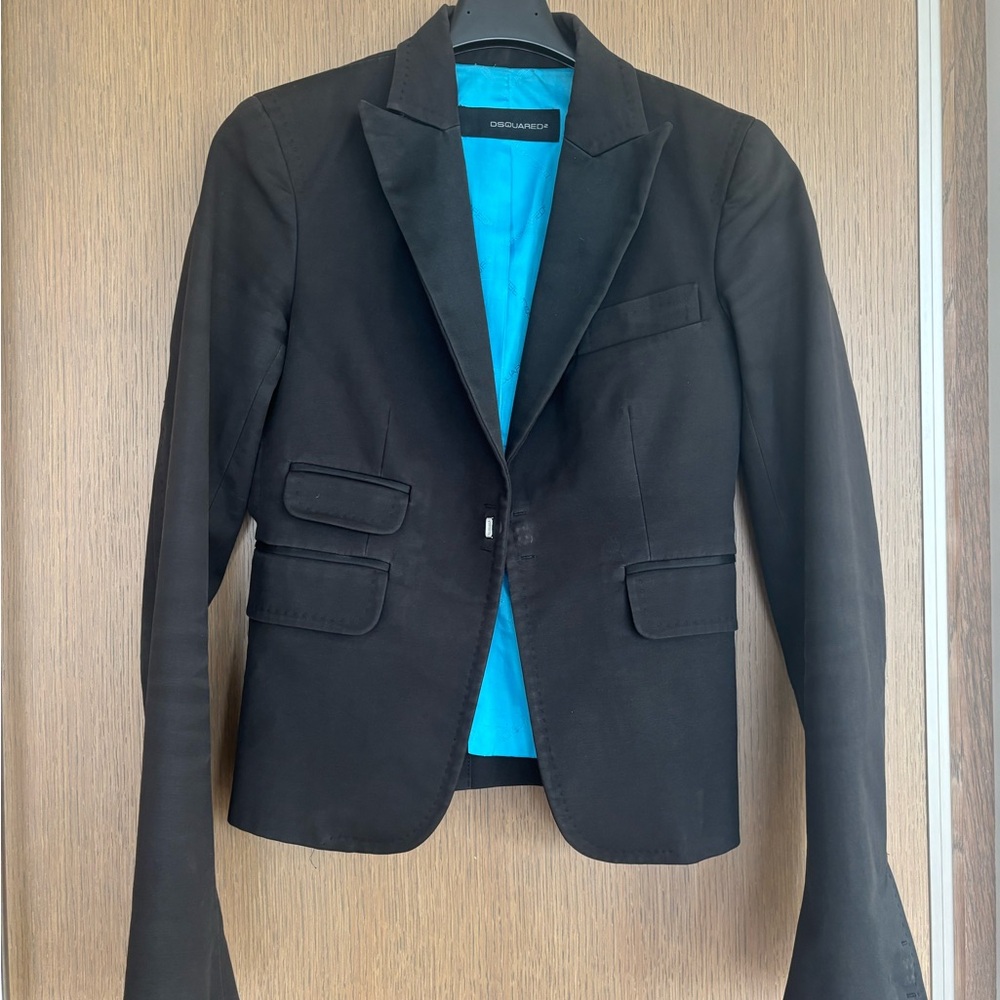 DSQUARED2 Blue Satin Lining